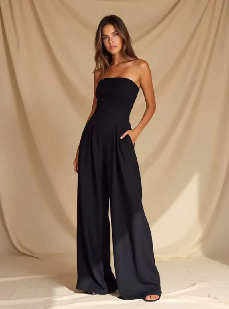 Jumpsuit Damen | Trägerlos & Figurschmeichelnd