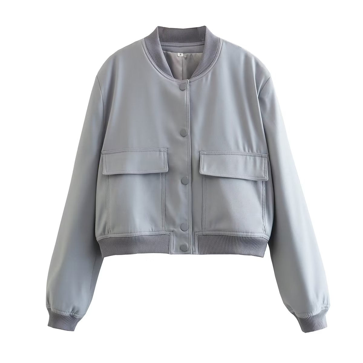 Kurzjacke Damen | Cropped Look & Praktische Taschen