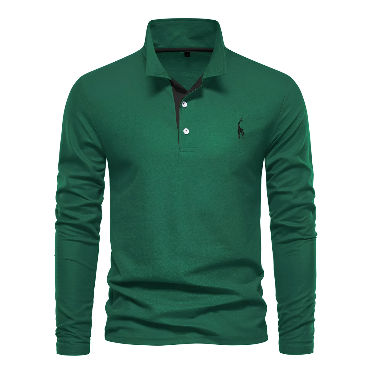 Antoine - Langärmeliges Herren-Poloshirt für den Alltag