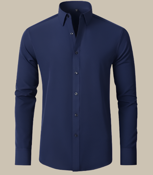 Langarm Hemd Herren | Klassischer Schnitt & Business-Look