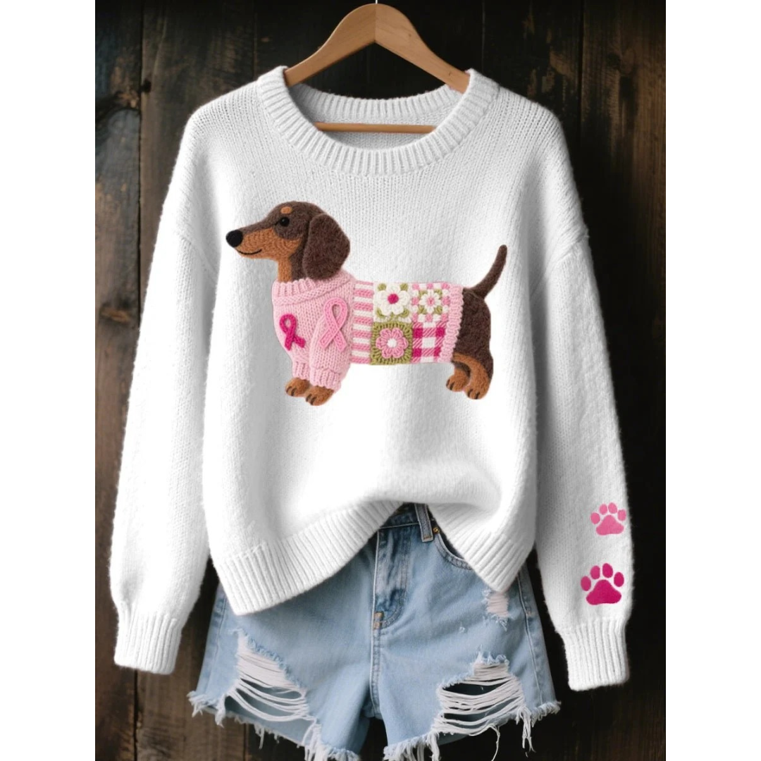 Lotter | Damen Pullover mit Dackel Design