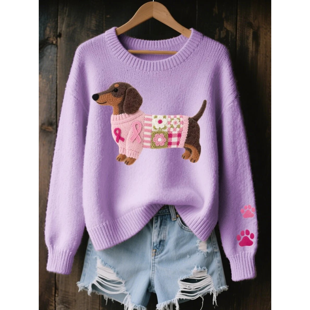 Lotter | Damen Pullover mit Dackel Design