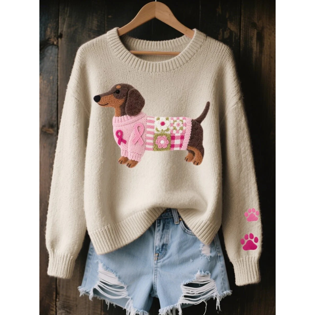 Lotter | Damen Pullover mit Dackel Design