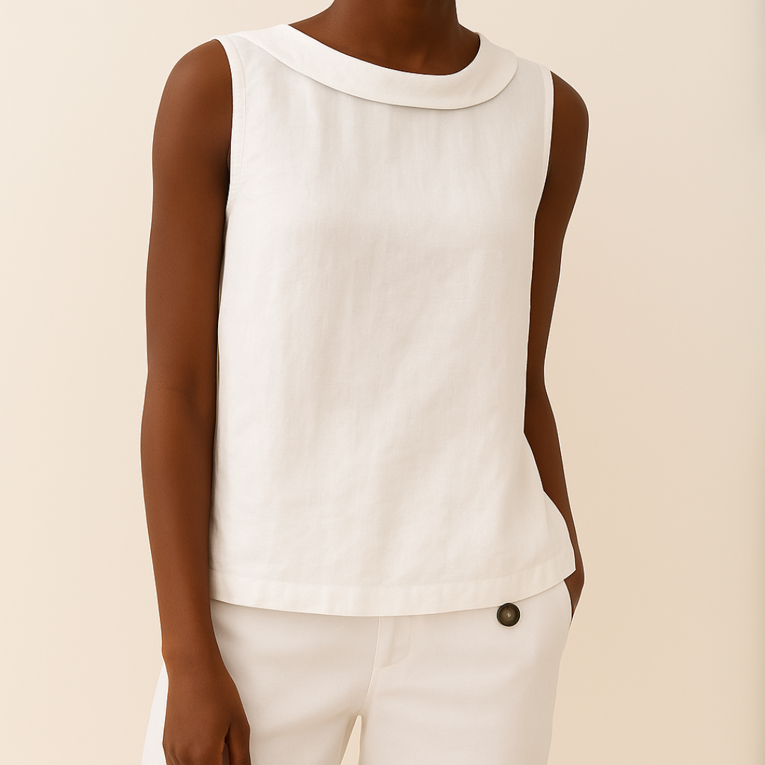 Sommer Top Damen | Rollkragen & Cleaner Minimalistischer Schnitt