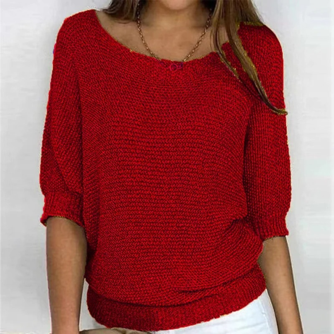 Martina | Damen Pullover schlicht und modern