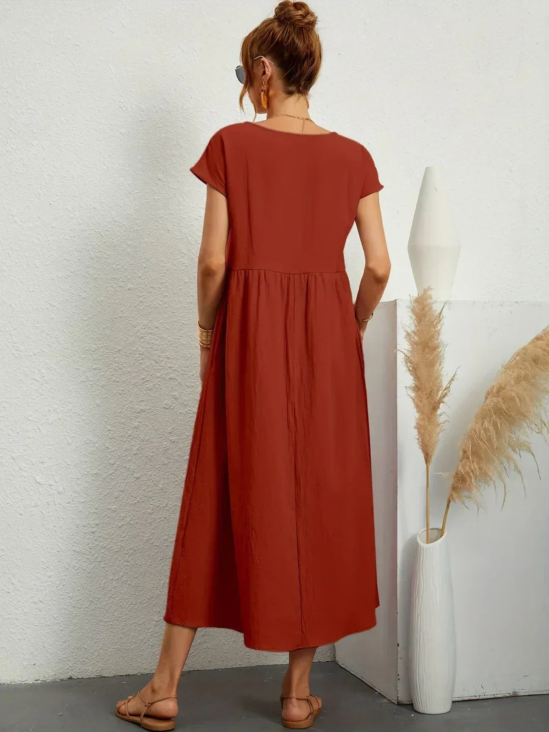 Cintia – Lässiges Midi Kleid