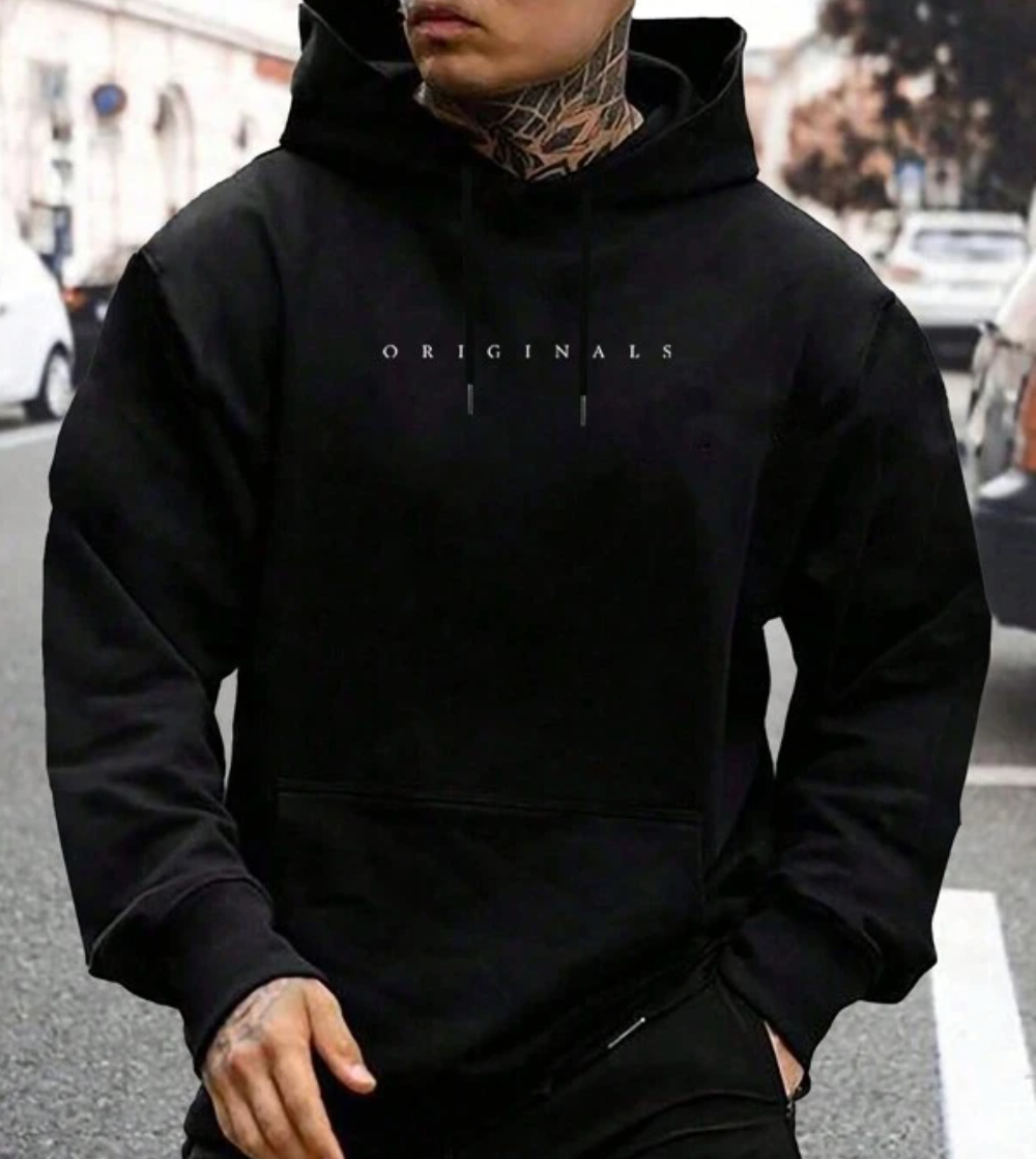 Lasie | Lässiger Hoodie mit Bequemer Passform für Herren