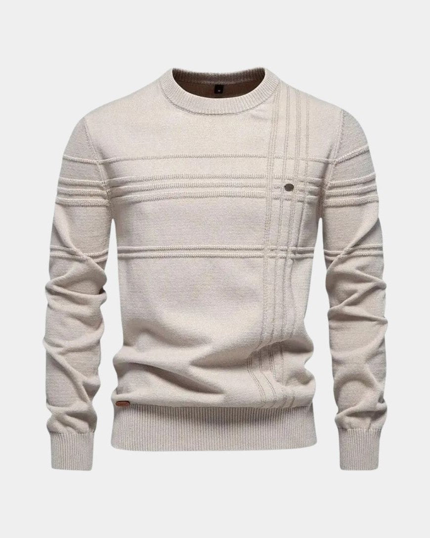 Nikolaj | Herren Baumwollpullover – Klassischer Baumwolle Pullover Herren
