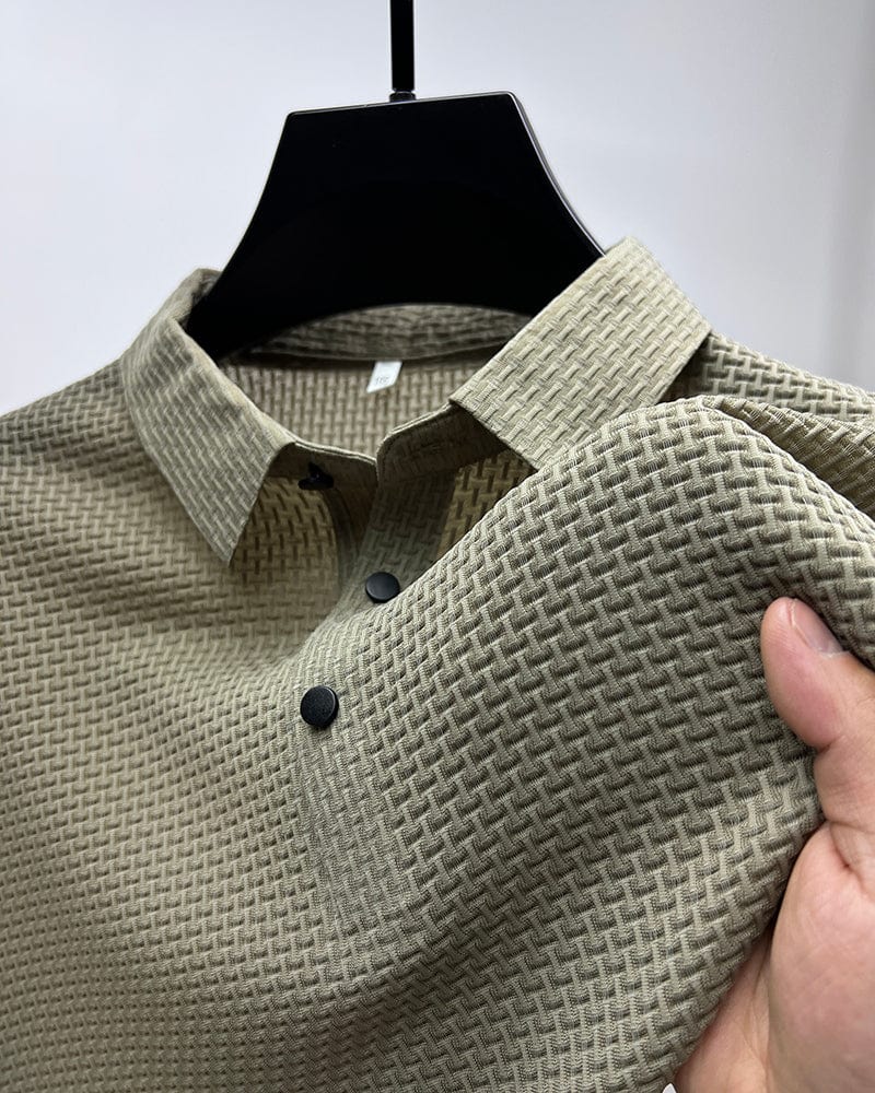Luca | Exklusives Poloshirt mit moderner Struktur