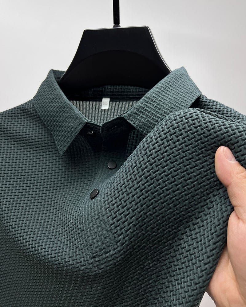 Luca | Exklusives Poloshirt mit moderner Struktur