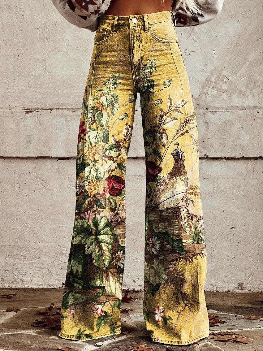 Julia | Bequeme Damenhose mit Streifen für Alltag und Freizeit