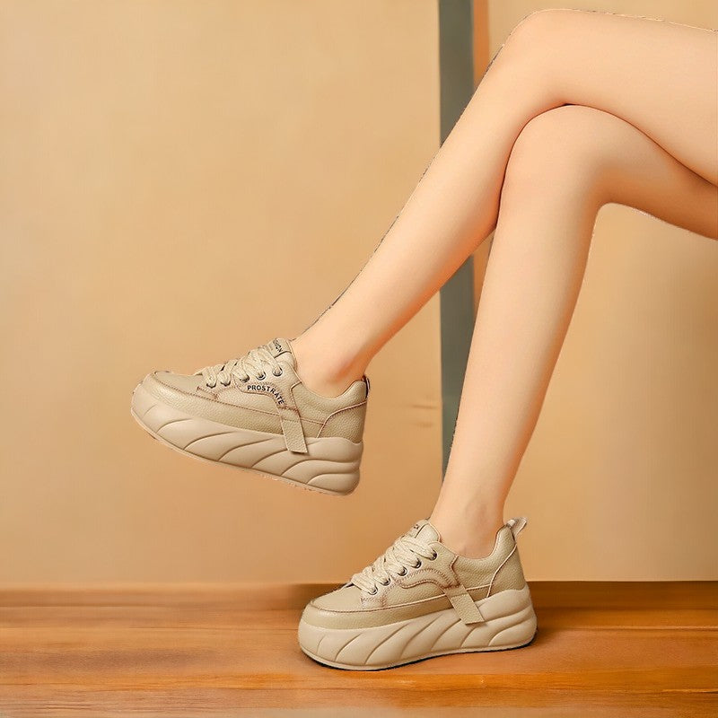 Sandra | Damen Plateau Sneaker Gel-Einlegesohle Fußgewölbestütze – Plateau Sneaker 2026