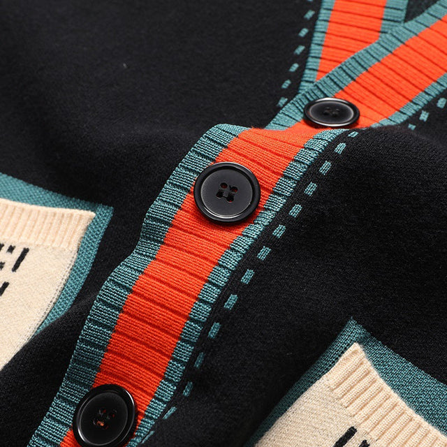Lajos – Strickjacke Aus Wolle Mit Taschen
