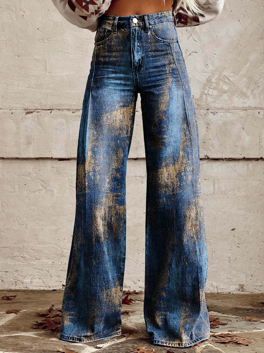 Julia | Bequeme Damenhose mit Streifen für Alltag und Freizeit