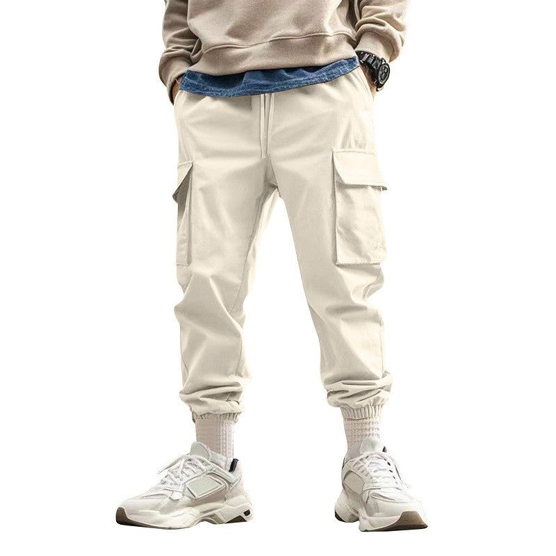 Herren Cargo-Hose mit verstellbarem Bund und praktischen Seitentaschen Drune