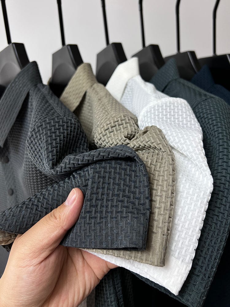 Luca | Exklusives Poloshirt mit moderner Struktur