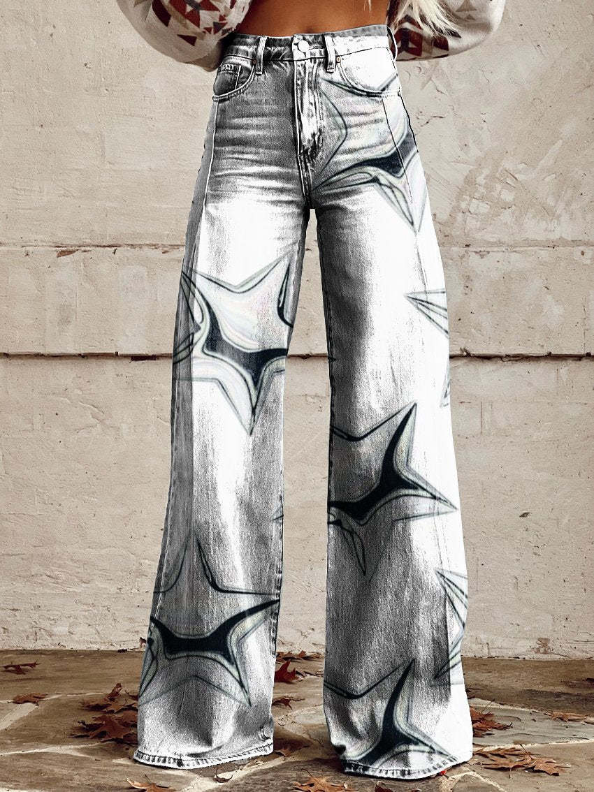 Julia | Bequeme Damenhose mit Streifen für Alltag und Freizeit