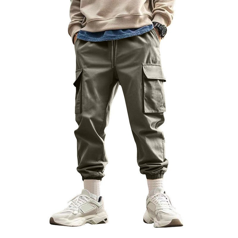Herren Cargo-Hose mit verstellbarem Bund und praktischen Seitentaschen Drune