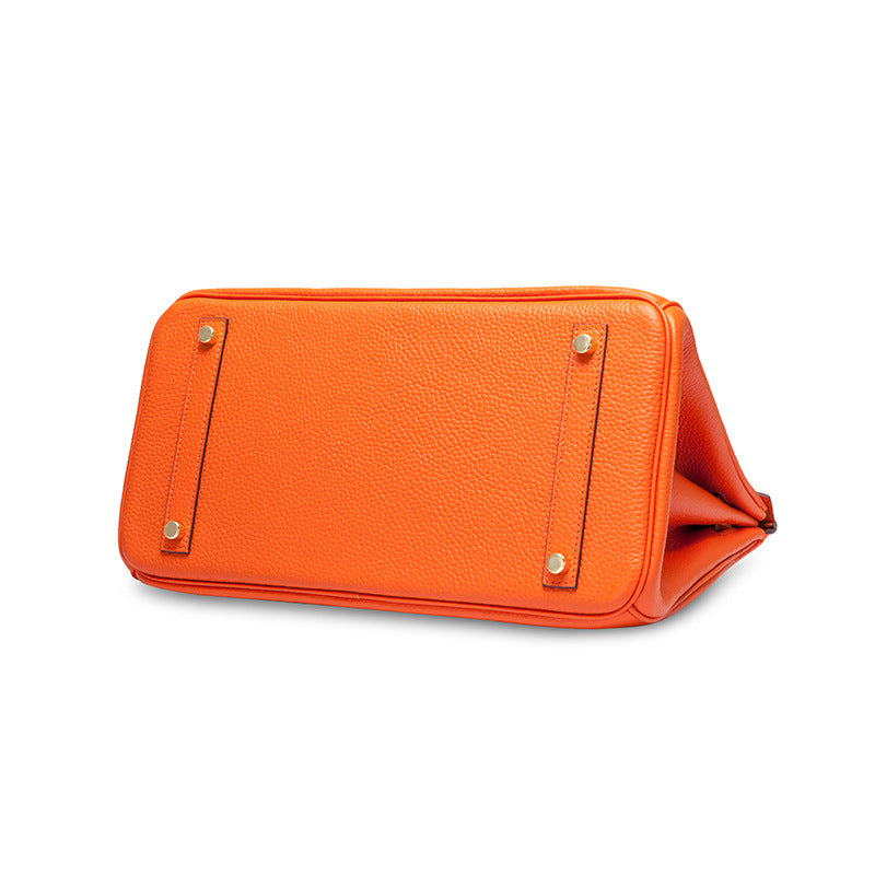 Jane – Premium-Handtasche aus echtem genarbtem Leder