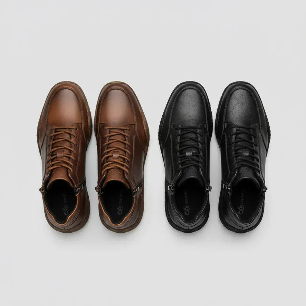 Elias | Wadenhohe Lederstiefel für Herren
