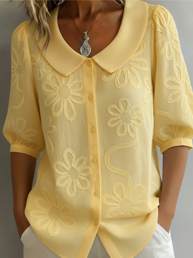 Elina | Stilvolle Soft Touch Bluse für Damen