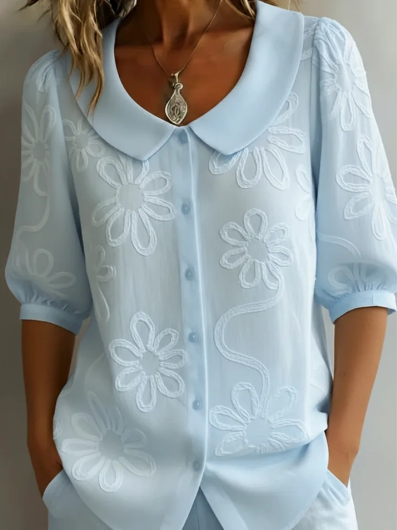 Elina | Stilvolle Soft Touch Bluse für Damen