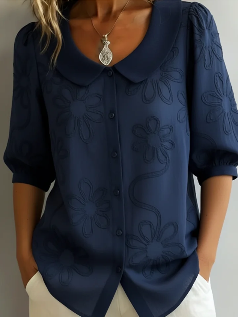 Elina | Stilvolle Soft Touch Bluse für Damen