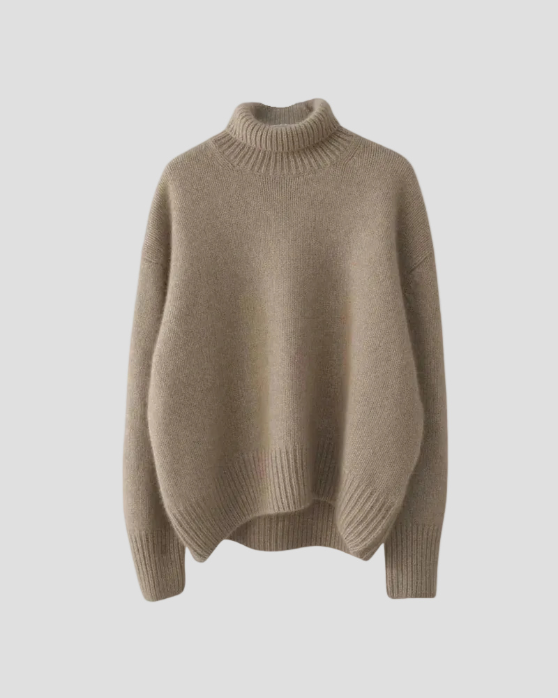 Irena | Pullover mit Rollkragen in klarer Silhouette