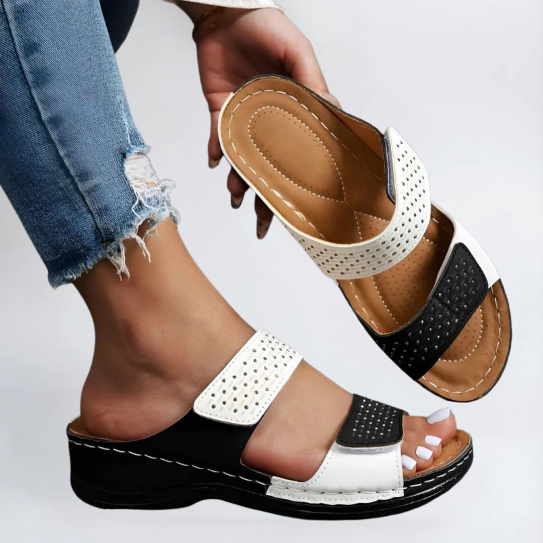 Lynn | Elegante orthopädische Sandale für Damen