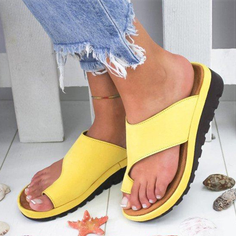 Orthopädische Riemchensandalen Damen | Keilabsatz & Komfort