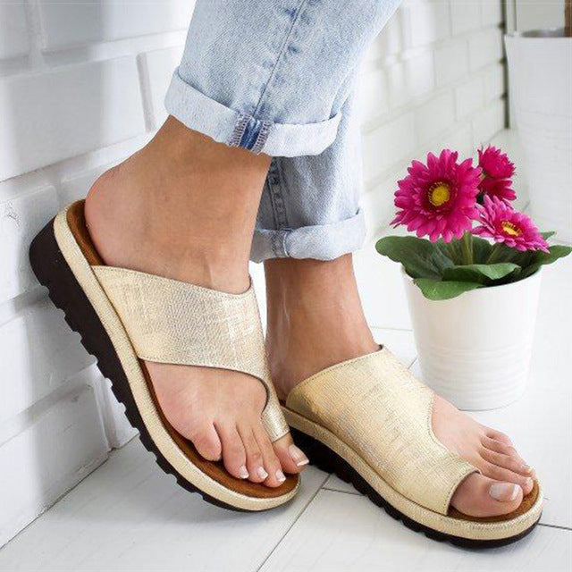 Orthopädische Riemchensandalen Damen | Keilabsatz & Komfort