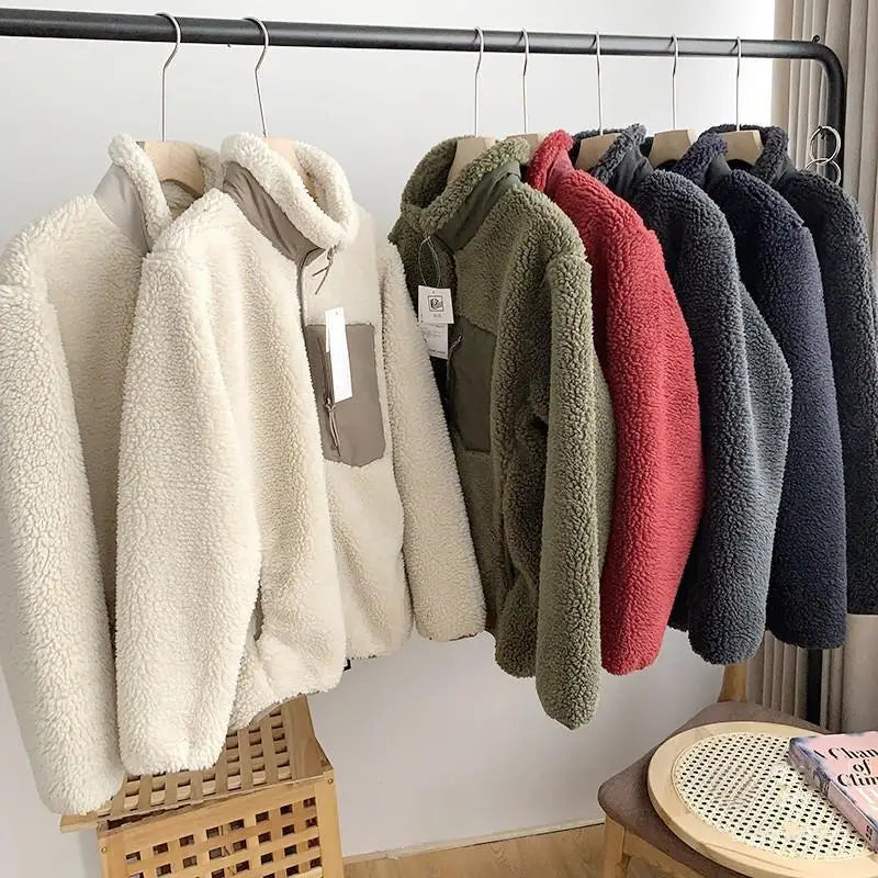 Damen Winterjacke | Teddy-Effekt | Kuschelig weich & winddicht