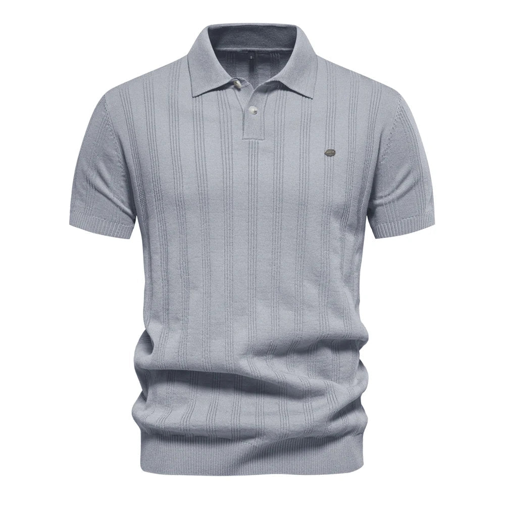 Poloshirt Herren | Rippstruktur & Smarter Look