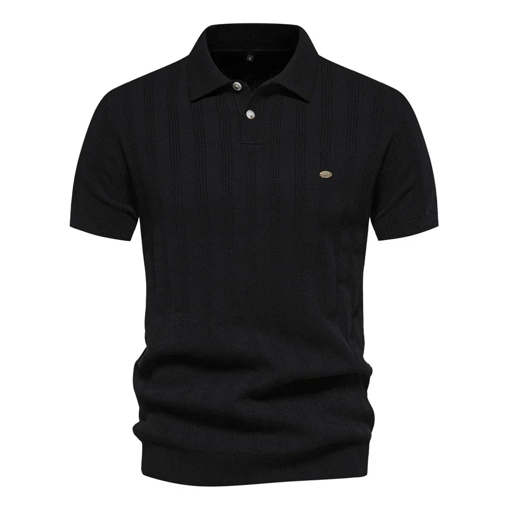 Poloshirt Herren | Rippstruktur & Smarter Look