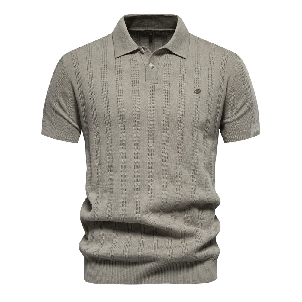 Poloshirt Herren | Rippstruktur & Smarter Look