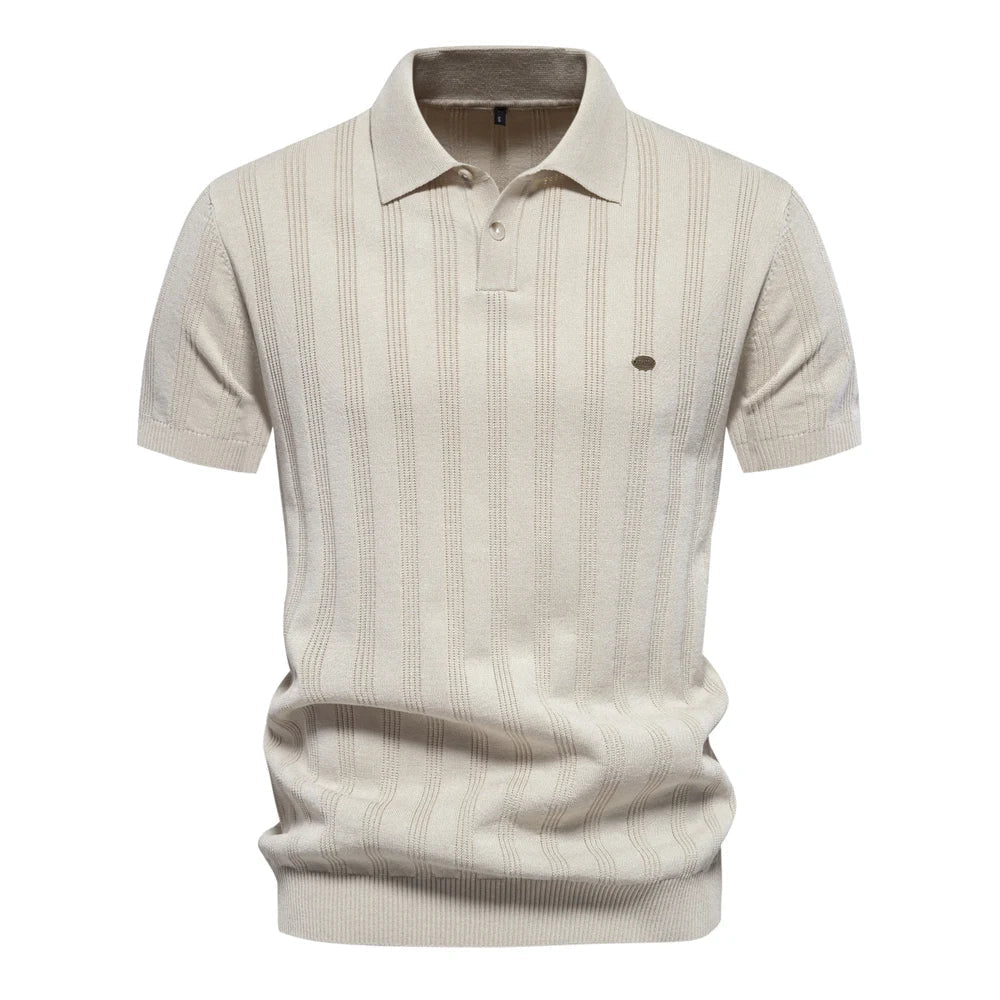 Poloshirt Herren | Rippstruktur & Smarter Look