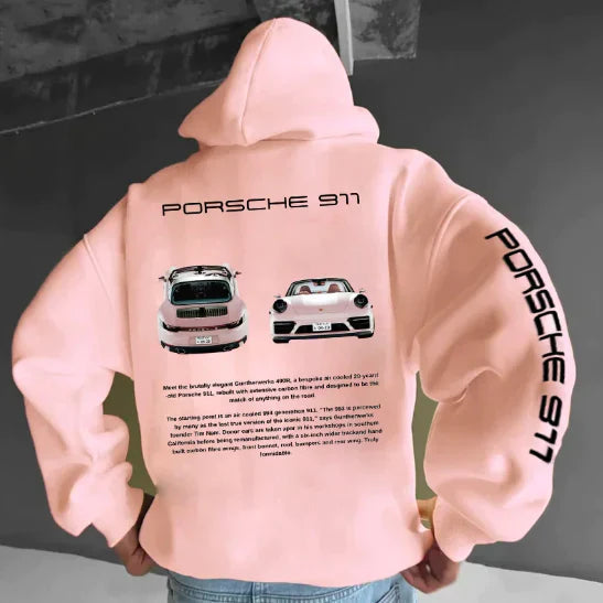 Racing Hoodie für Herren | Oversize Komfort & Auto-Details