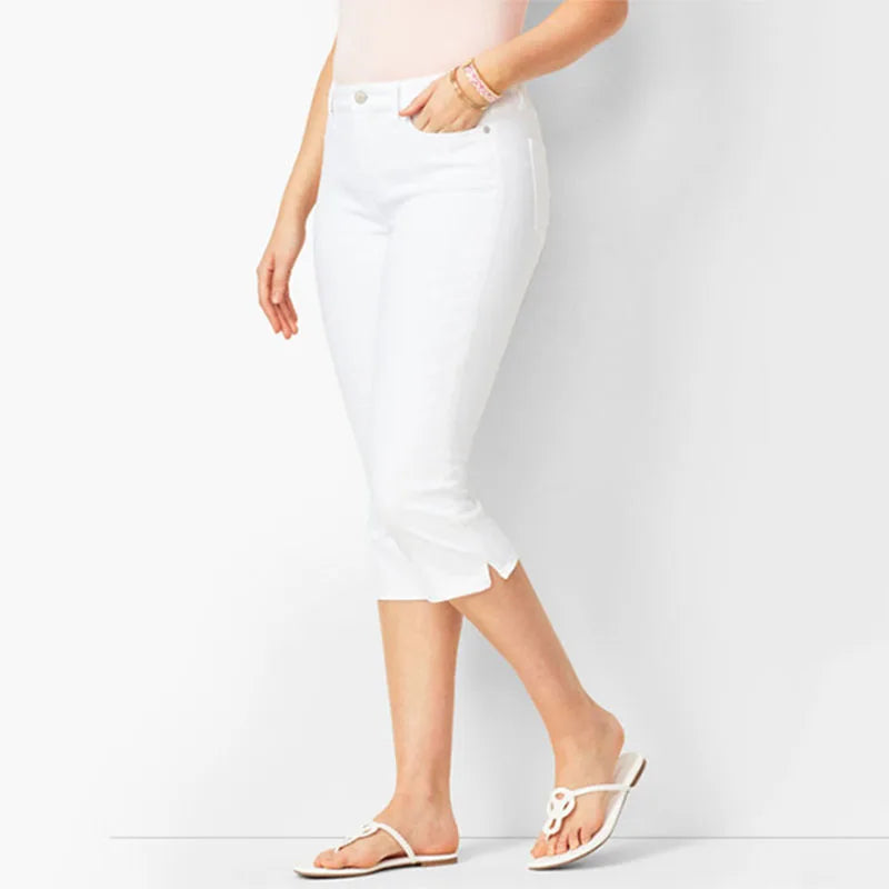 Sorelly™ Capri-Jeans Mit Schmaler Passform Und Dezentem Schlitzsaum