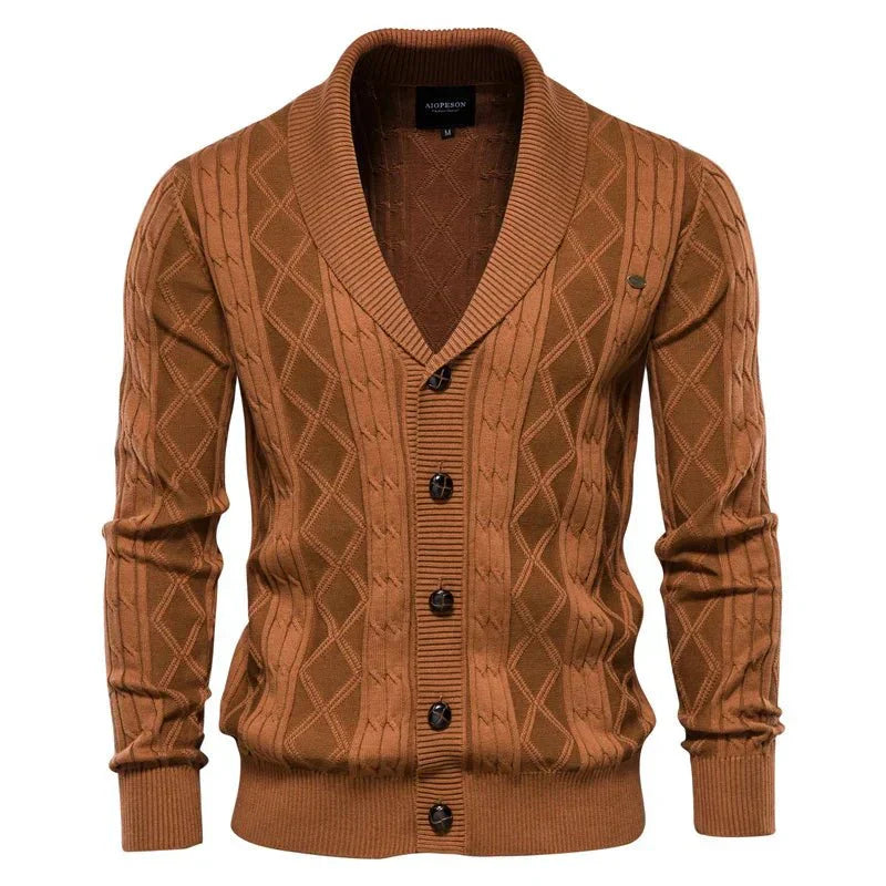 Waldemar - Herren-Cardigan mit Knopfleiste