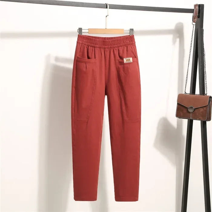 Marelise™ Hose Mit Großen Taschen und Verstellbarem Bund