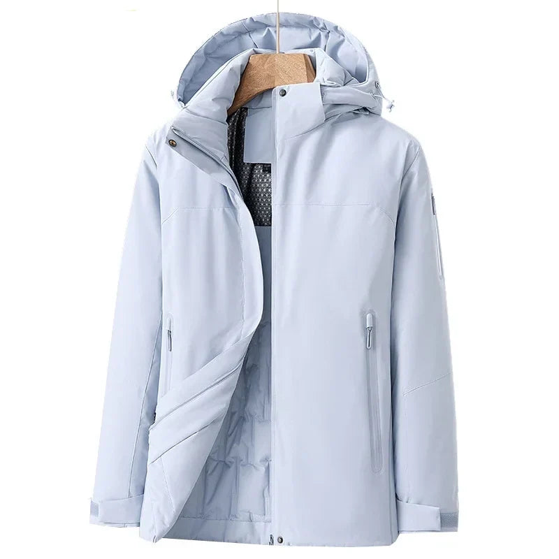 Elfriede | Damen Wasserdichte Winterjacke mit Fleece-Futter