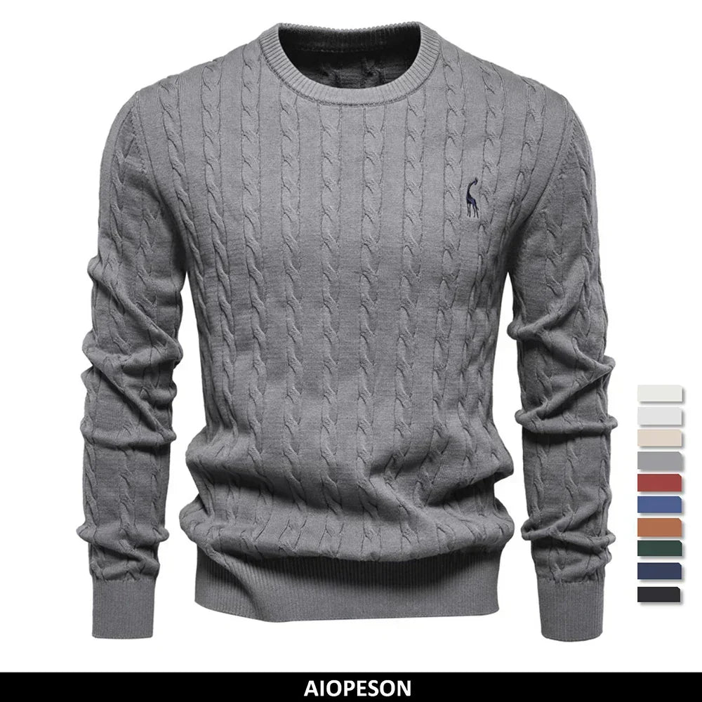 Falkner | Strickmodern Herrenpullover