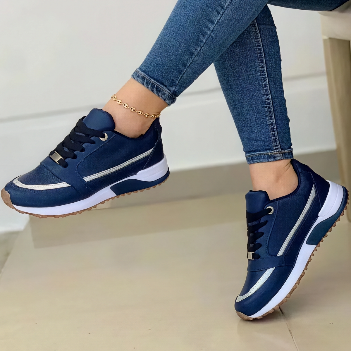 Valentina - Sneaker mit Wedge-Absatz