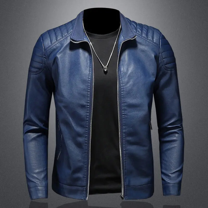 Auron™ Lederjacke Mit Premium-Finish Und Dominanter Ausstrahlung