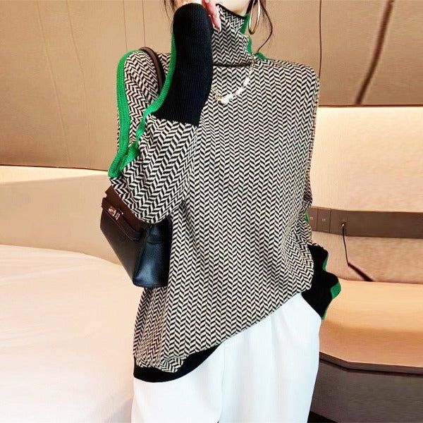 Emma | Gestreifter Pullover