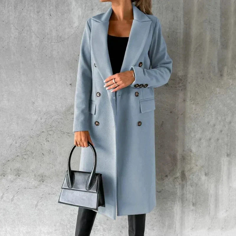ELLA - Damen-Mantel – Eleganter City-Chic Mantel für Business und Freizeit
