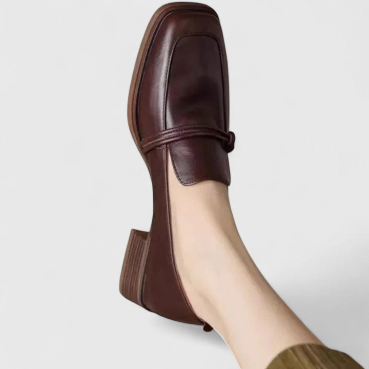 Carolin | Damen Klassische Slip-On Bequeme Loafer
