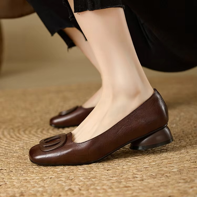 Camilles | Damen Ballerinas aus Weichem Leder – Leder Ballerinas Komfort