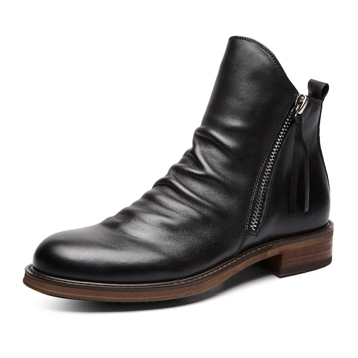 Leon | Elegante Chelsea-Stiefel aus Leder