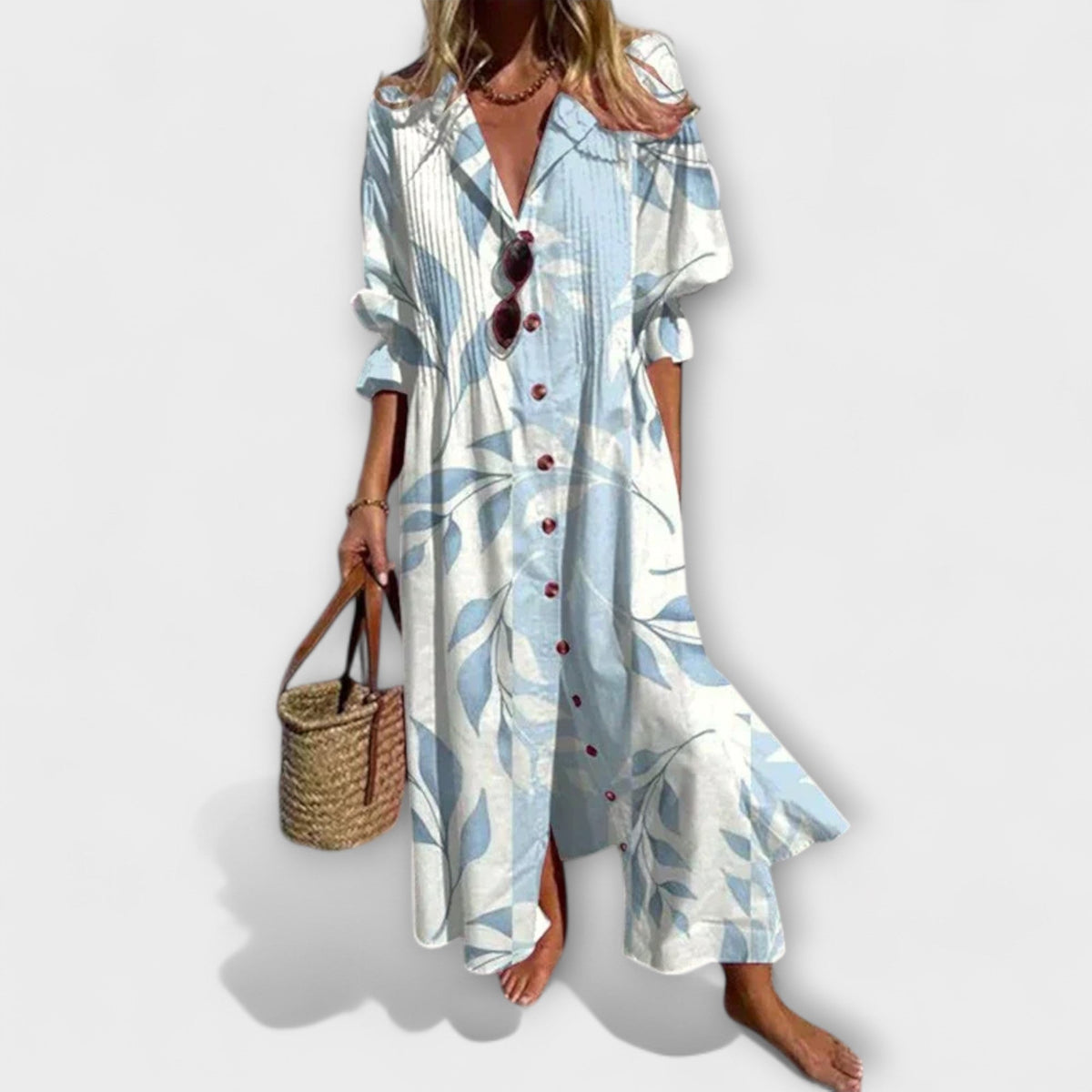 Franziska | Damen Figurschmeichelndes Maxikleid Bauchkaschierung – Maxi Kaschierend 2026